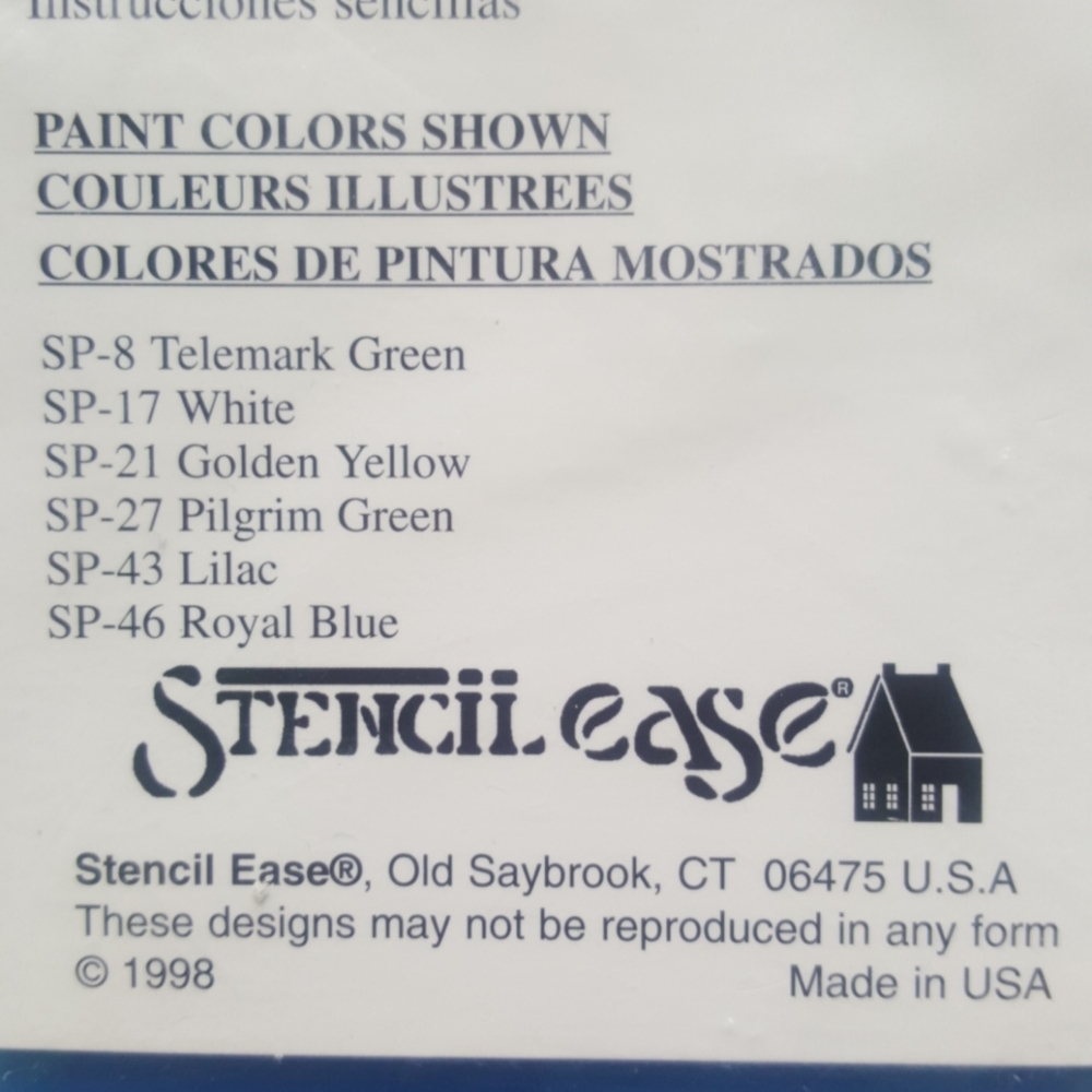 NEW Stencil Ease Delphinium Flower Stencil - Picture 5 of 5
